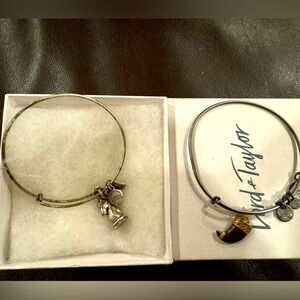 Alex and Ani bracelets (2) - chess knight and tiger claw